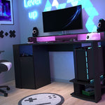 Gamingbord med LED-lys fra Parisot image