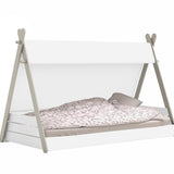 Husseng Tipi 90x200 warm grey:pearl white image