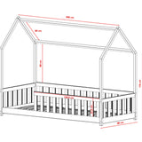 Hussäng Noah 90x200 - Vit image