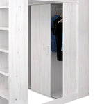 loftseng med garderobe image