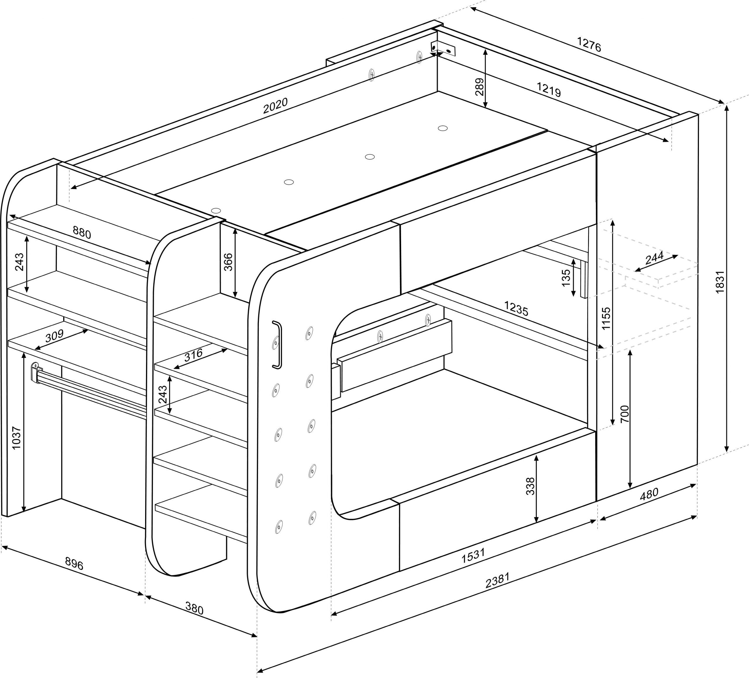 Gamer ULTIMATE loftseng 120x200 image